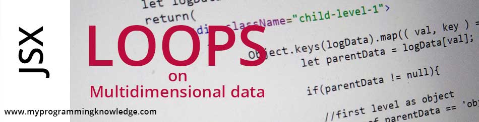 Multidimensional data - looping example in JSX
